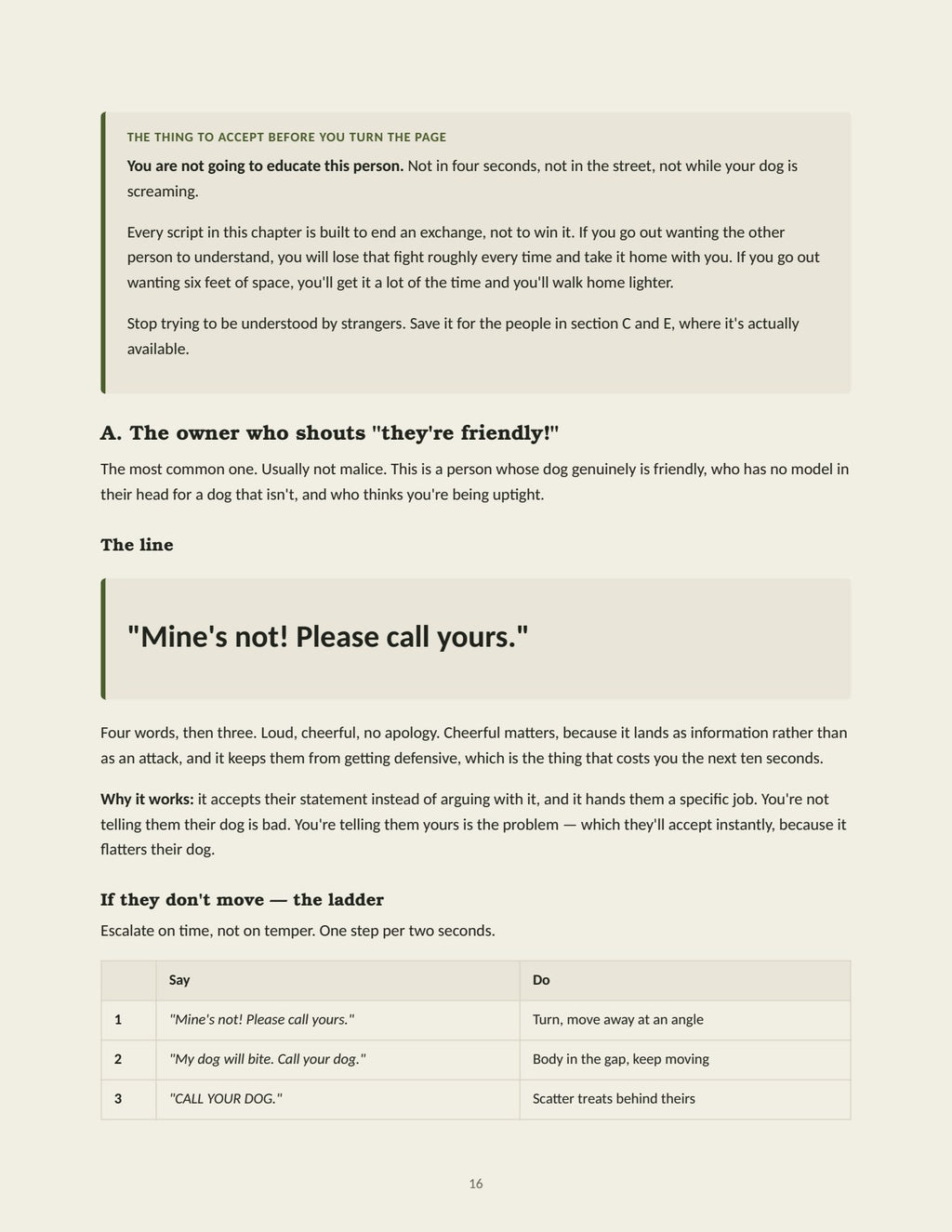 The Reactive Dog Owner's Playbook