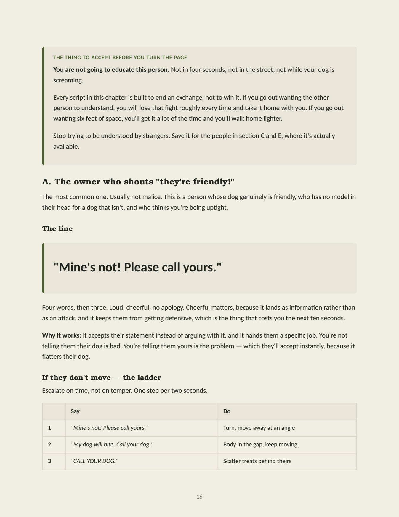 The Reactive Dog Owner's Playbook