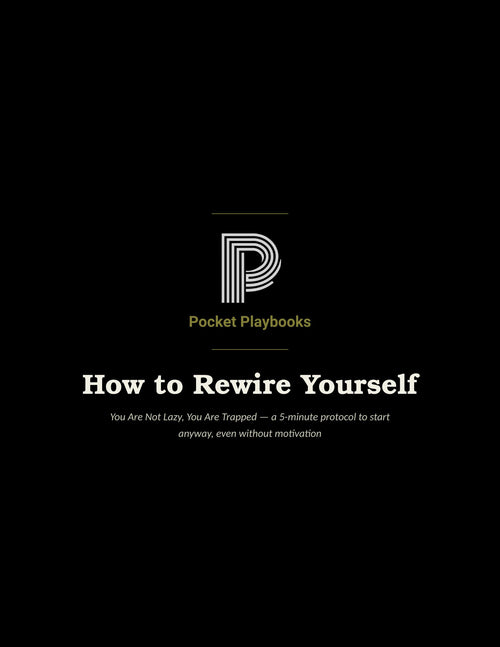 How to Rewire Yourself — Pocket Playbooks cover